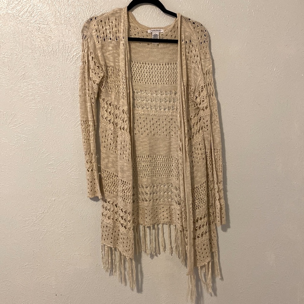 Knitted lightweight cardigan